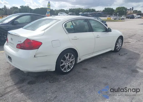 2012 Infiniti G37 Journey z USA, uszkodzony, nr VIN JN1CV6AP4CM624185